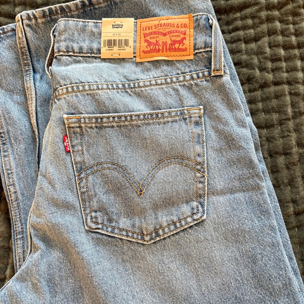 Levi's Light Blue Flare & Wide Leg Jeans